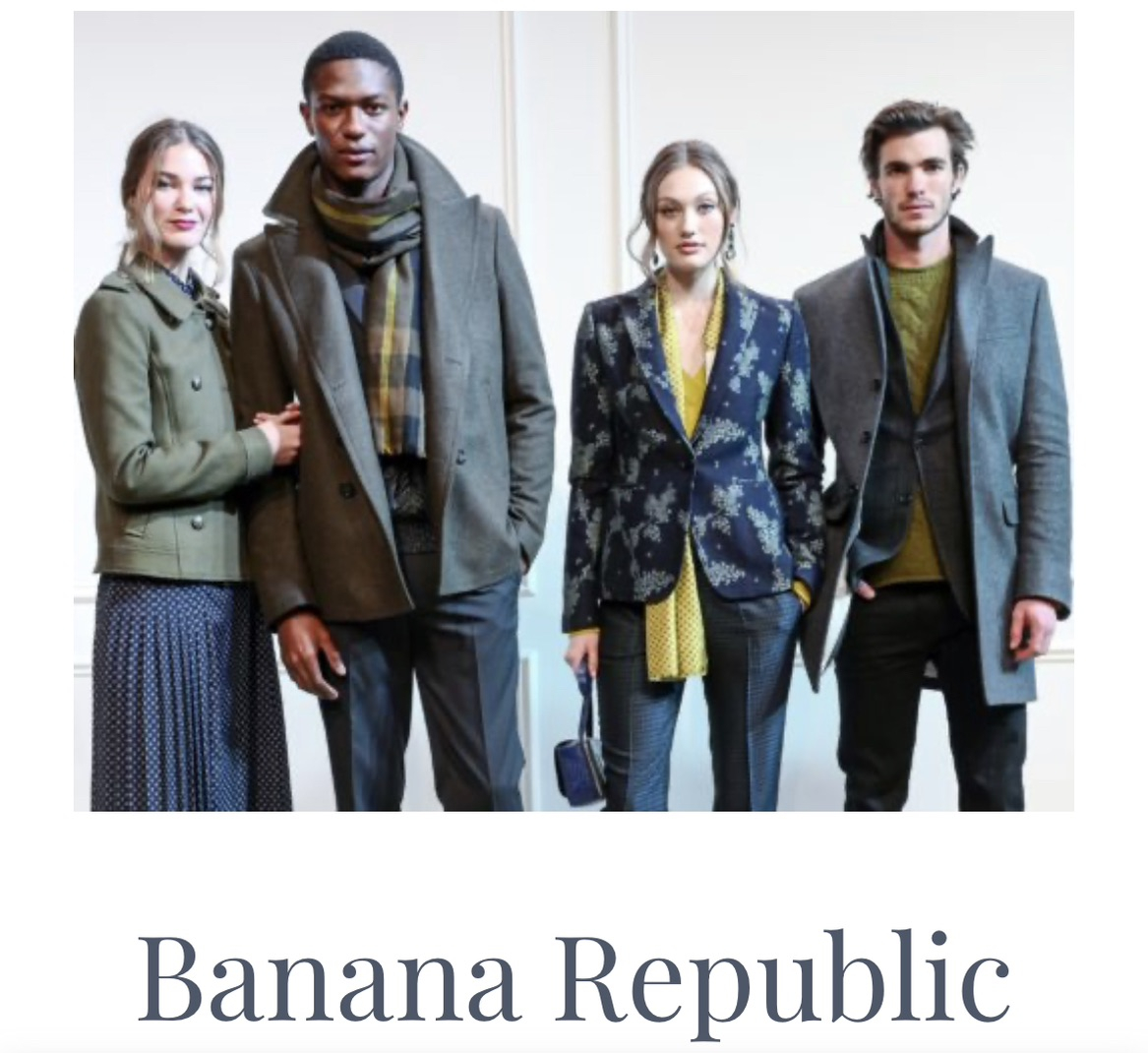 Shopping For Work Clothes At Banana Republic 