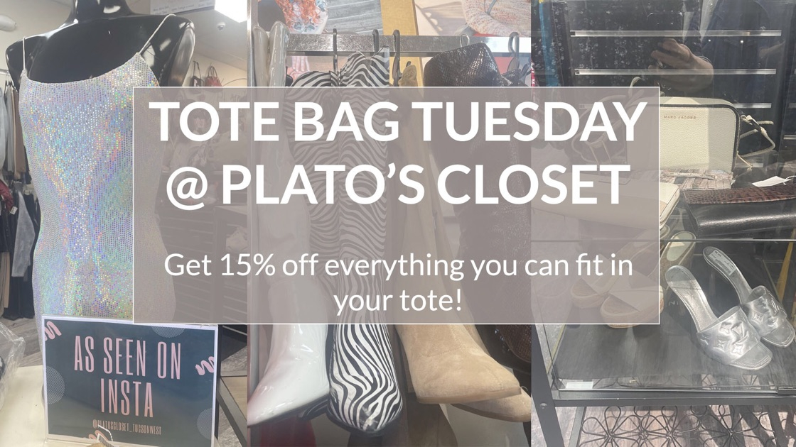 Tote Bag Tuesday @ Plato’s 