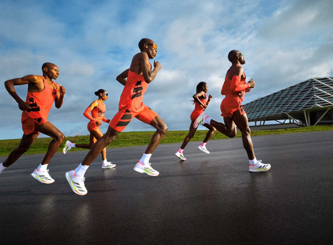 Decked In Adidas To Race Atlanta 5K Road Race
